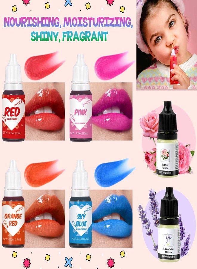 Jcoos Lip Gloss Making Kit, 73PCS Fun Make Your Own Lip Gloss Kit Kids, Beginner, Lipgloss Sets for Girls, DIY Lipstick Set, Moisturizing Lip Oil Base, Gifts for Tween Girls, Teens, Daughters, Women - Image 4